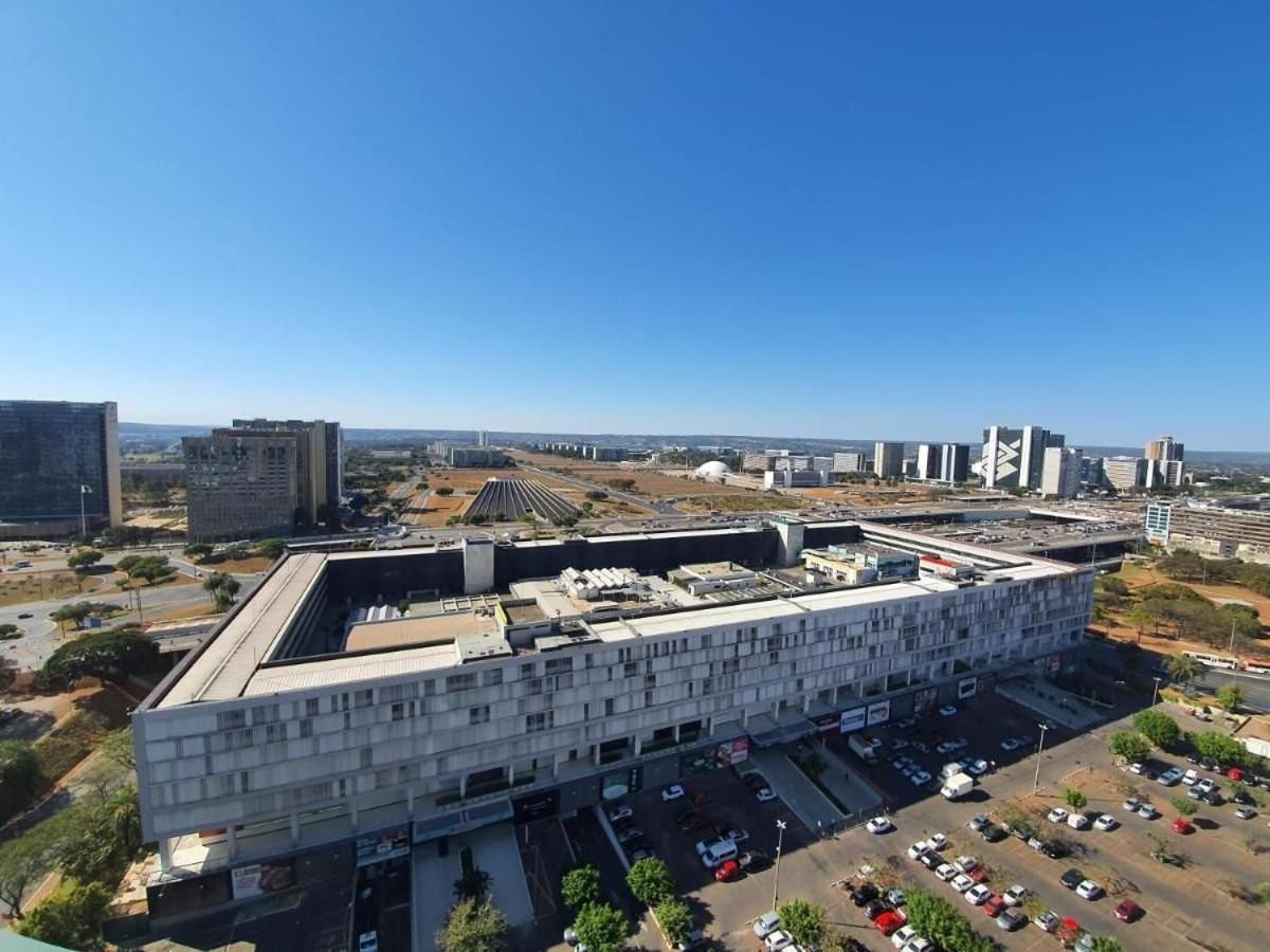 V1005 Flat 10º Andar Com Vista Para Esplanada Brezilya Dış mekan fotoğraf